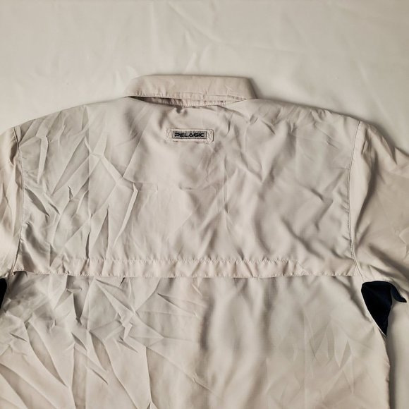 Pelagic Men's High Performance Offshore Gear Short Sleeve Eclipse Guide Shirt Sm - Picture 13 of 13